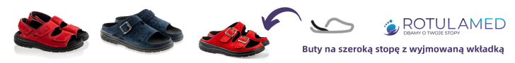 Buty na szeroką stopę z wyjmowana wkładką w sklepie RotulaMed.